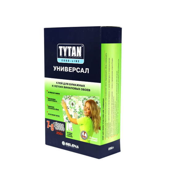  Клей обойный 250г бумаж и легких винил Универсал TYTAN