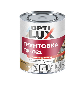  Грунт ГФ-021 красно-коричневая 1кг Оптилюкс Ижсинтез