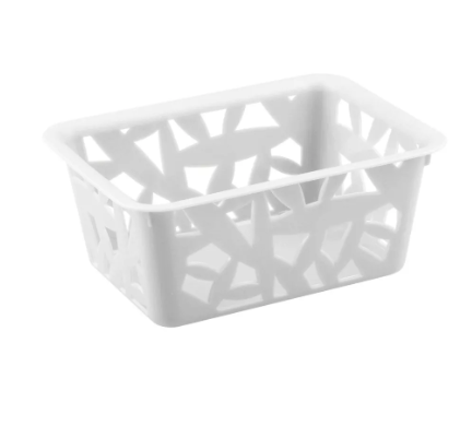  Корзинка 0,6л 145*107*60мм универс белый 431226816