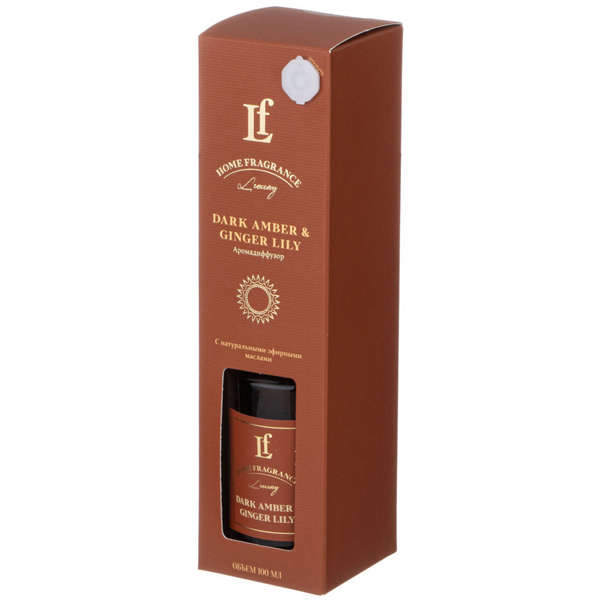 Аромадиффузор 100мл ароматический Dark Amber&Ginger Lily 625-113