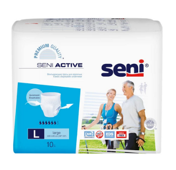 Трусики L 10шт Seni Active