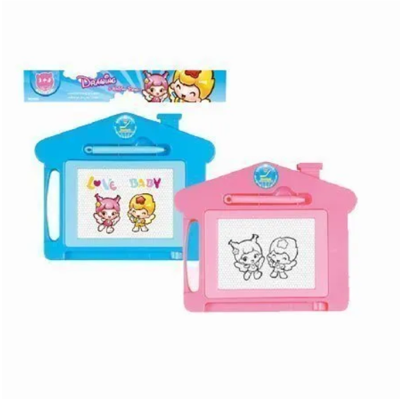  Доска для рисования 5013 Дом черно-белая 