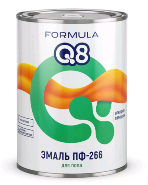  Эмаль ПФ-266 светл.орех 0,9кг Formula Q8