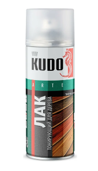  Лак НЦ мебельный глянц 520мл KU-9008 Kudo
