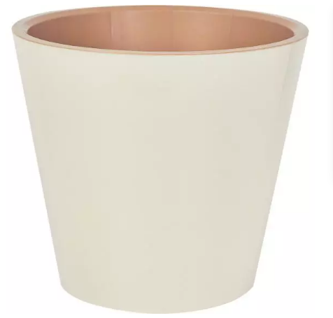  Горшок для цветов 10,5л d280 InGreen дрен.встав сливочн ING620810001