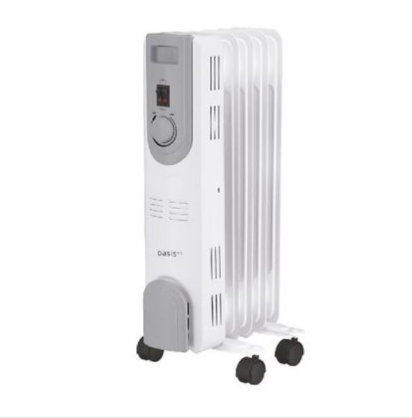  Радиатор масляный 5 секций 1,0кВт OS-10 Оазис