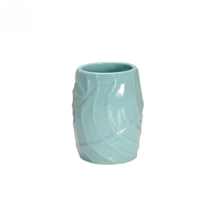  Стакан для зуб щеток керам Листок мятн CE2130DA-TB