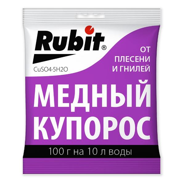  Медный купорос 100г от болезней раст,плесени,гнили,антисептик 52156 Рубит (80)