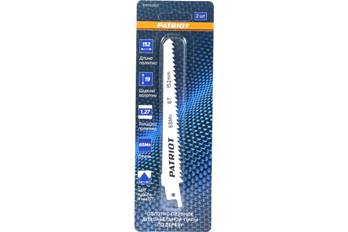  Полотно для сабельной пилы по дереву Patriot 152*19*1,27 мм*6Т 2 шт 814010501