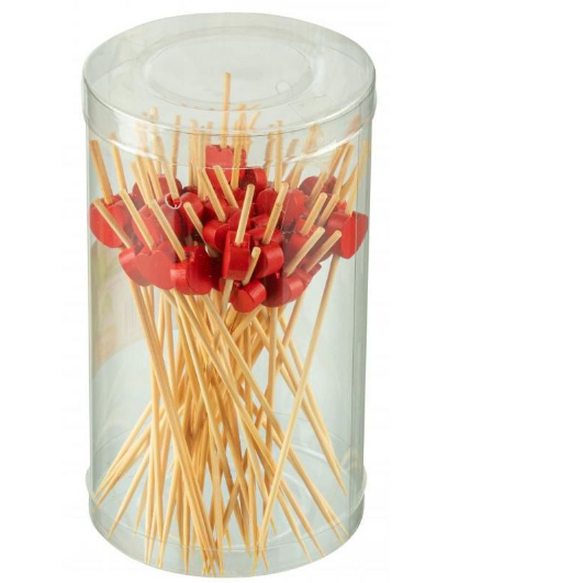  Шпажки для канапе 50шт Красное сердце КТ-ПК-Кр Катунь