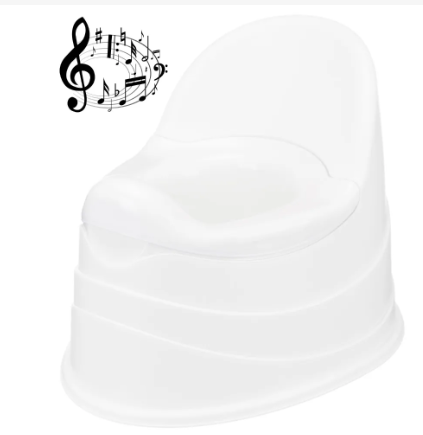  Горшок детский музыкальный белый 431300316