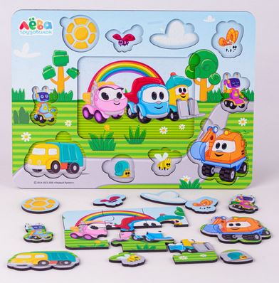  Пазл 104 Грузовичок Лёва 82227