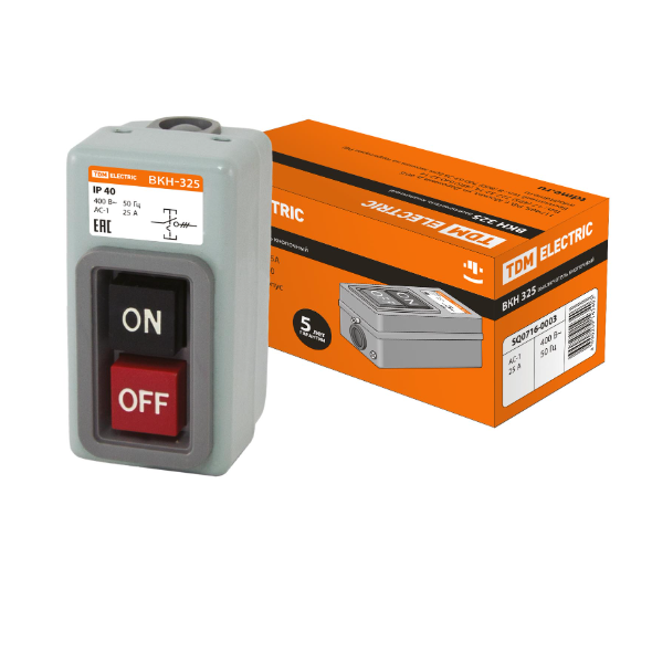  Выключатель ВКН-325 3Р 25А 230/400В IP40 SQ0716-0003 TDM