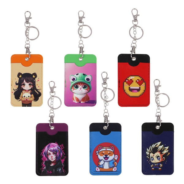  Чехол для пропуска двусторонний с кольцом ПВХ 334-019 ЮниLook