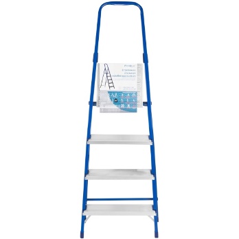  Лестница-стремянка 4 ступени h площадки-0,86м (рабочая h-3,86м) сталь комбинир 63-0-104 РемоКолор