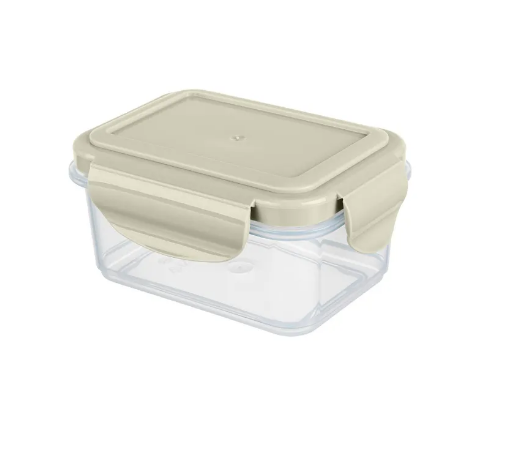  Контейнер 0,5л герметич. серый прямоугольный Smart Lock 431129030