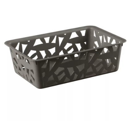  Корзинка 1,7л 235*160*60мм универс серый 431226611