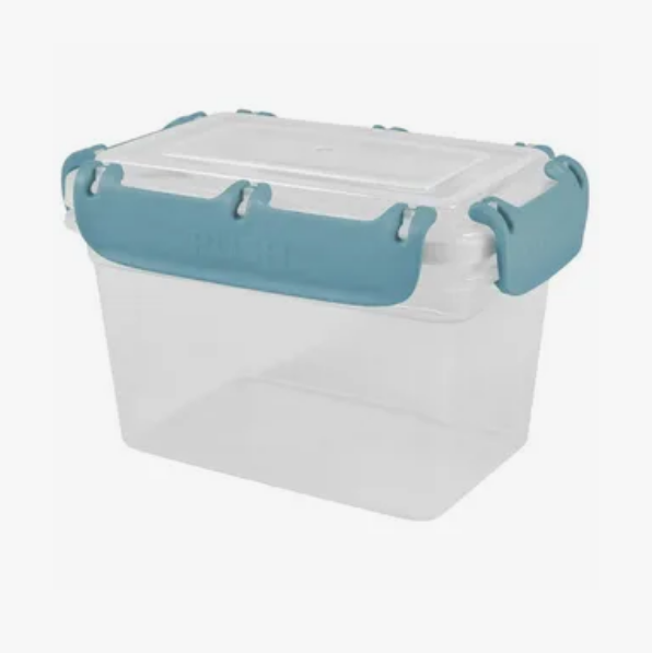  Контейнер 2,4л Bergen с защелк голуб.океан PT1046ГО-15