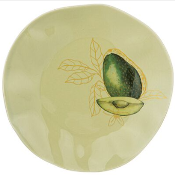  Тарелка 210мм закусочн зеленая Авокадо 189-430 Bronco Avocado