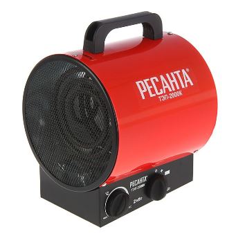  Пушка тепловая 2кВт круг ТЭП-2000К Ресанта 67/1/7