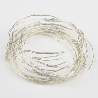  Гирлянда св/д нить 5м 50LED янтарн IP20 на бат Роса ULD-S0500-050 SCB 2AA Amber Uniel