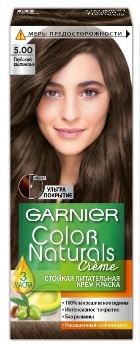  Краска для волос Колор нэчралс 5.0 Глуб.каштан Garnier