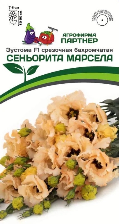  Эустома Сеньорита Марсела F1 махр срез 5шт амп цв Партнер