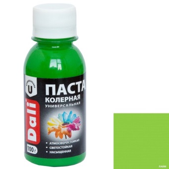  Колерная паста лайм 0,1кг DALI арт.20368 Рогнеда