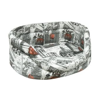  Лежанка 500*450*190 Мегаполис бязь Э22236-1 Зооник