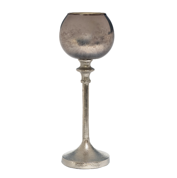  Подсвечник декоративный Black diamond d13х35см GARDA DECOR