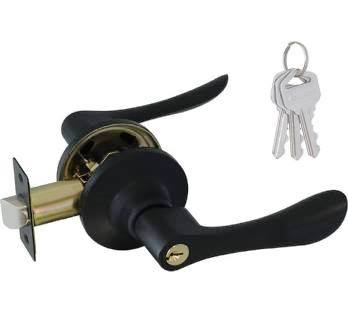  Ручка-защелка ЗВ3-01 черный кл/фикс 18814 Нора-М