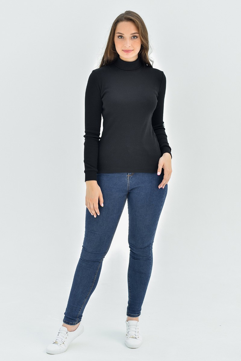  Водолазка жен р.54 черный 1935-Кш