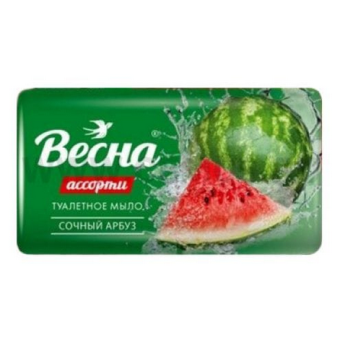  Мыло 90г Ассорти Сочный арбуз Весна 6265