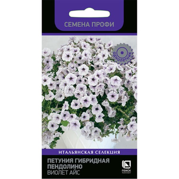  Петуния гибридная Пендолино виолет айс 5шт цв 