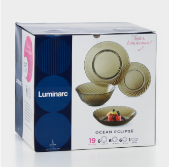  Набор столовый 18 предметов Океан Эклипс L7705