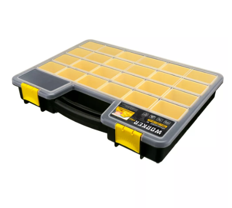  Органайзер 16" 390*295*60 Worker pro серый 435228611