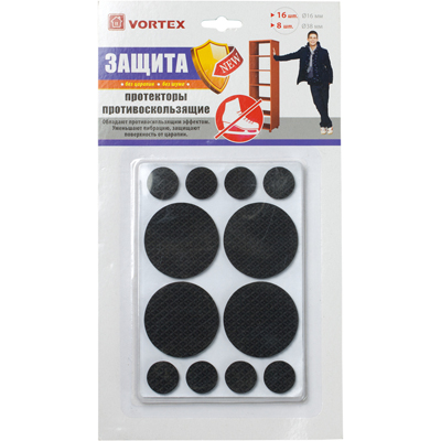  Протекторы противоскользящие 16мм, 38мм из ЕВА 26004 Vortex