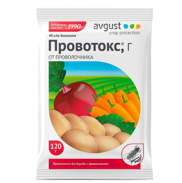  Провотокс 120г гранулы от проволочника (у75) АО Фирма "Август"
