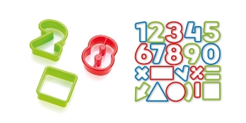  Форма для выпечки печенья 21шт Цифры Delicia Kids 630926,00