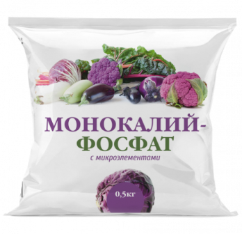  Удобрение Монокалийфосфат 0,5кг с микроэлементами НА141 (40) 