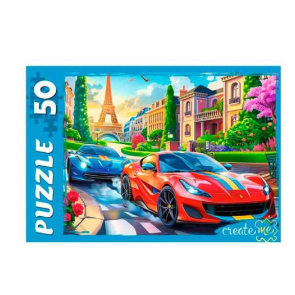  Пазл 50 Крутой вираж в Париже УК50-0216