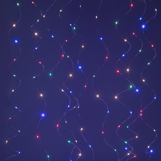  Гирлянда св/д Занавес 3*3м 300LED с пульт EGNIG-ZM Эра