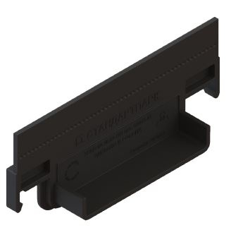  Заглушка торцевая глухая для водоотвода пластик ЗГЛВ-10.16.07-ПП для лотка 8050-М/80571-М 63015-М