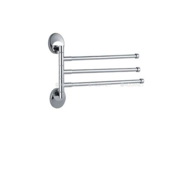  Полотенцедержатель 3-е рога HB1613 Haiba