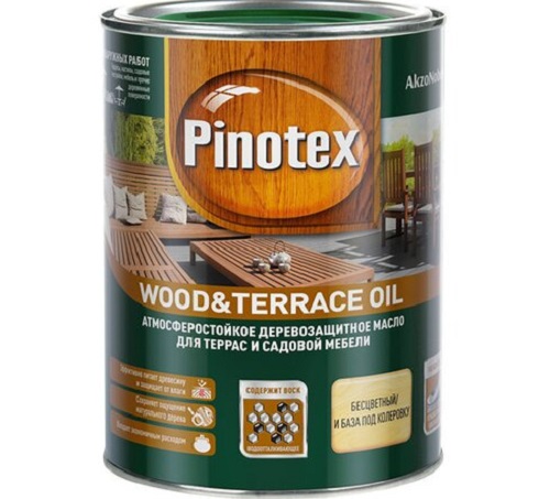  Масло для террас 2,5л Terrace Oil UV CLR Pinotex