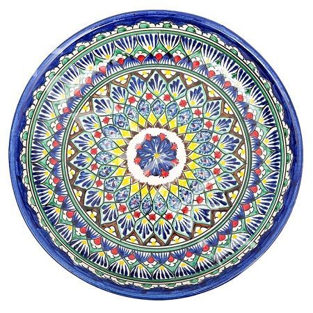  Ляган (блюдо для плова) 42см Мехроб синий