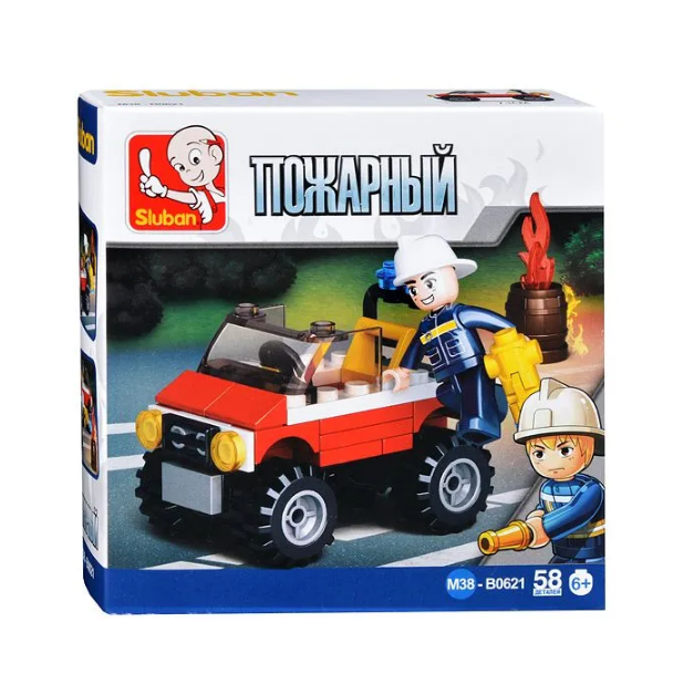  Конструктор Пожарные 38-0621 523-860