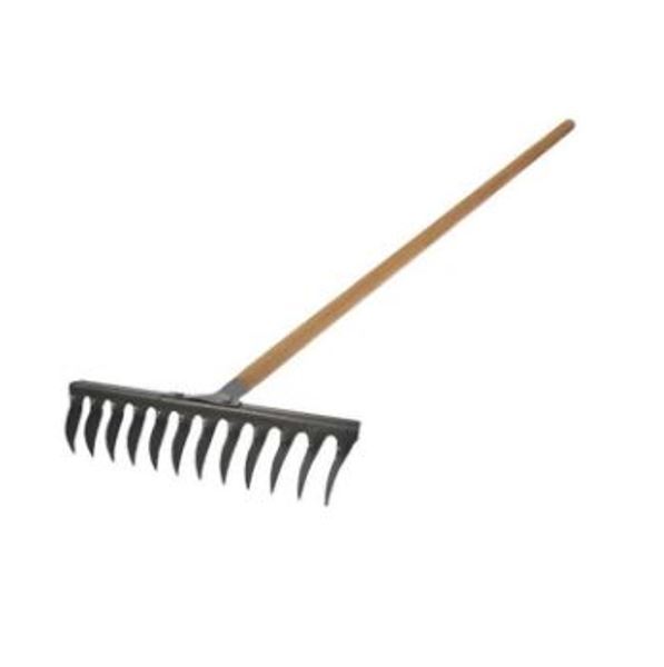  Грабли витые 12 зуб. витые рельс сталь Урожайная сотка с/ч R106-12t