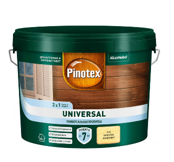  Пропитка Pinotex Universal 2в1 9л CLR база под колеровку