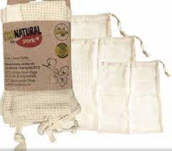  Мешок для овощей хлопковый 30*35/25*30/18*23см 099070 York Эко